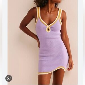 free people Blair Sweater Mini Dress